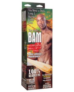 Bam Realistic Cock - Brown
