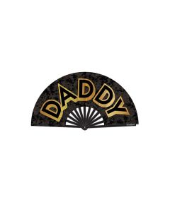 Wood Rocket Daddy Fan - Black/Gold